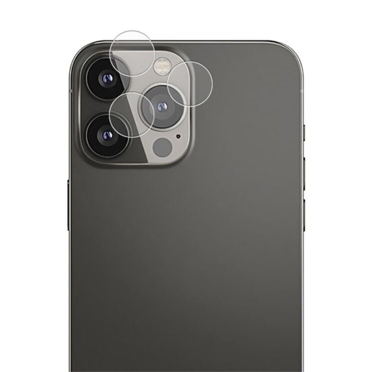 Захисне скло на камеру MOCOLO Camera Protector для Apple iPhone 15 Pro Max - Transparent: фото 2 з 5