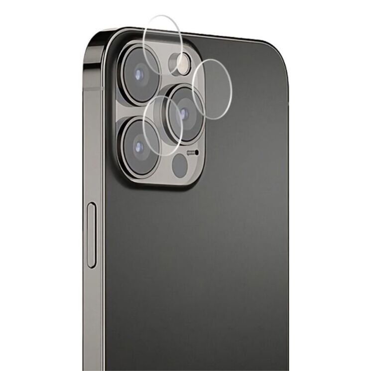 Захисне скло на камеру MOCOLO Camera Protector для Apple iPhone 15 Pro Max - Transparent: фото 1 з 5