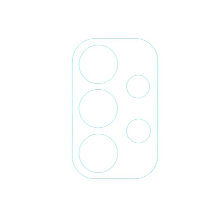 Защитное стекло на заднюю камеру Deexe Lens Protector для Samsung Galaxy A33 (A336): фото 2 из 2