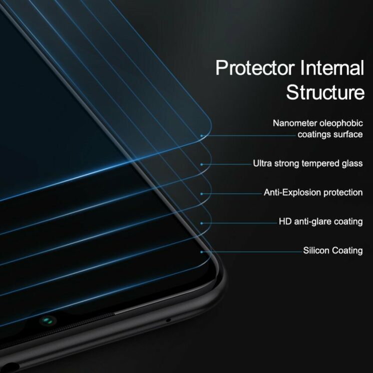Защитное стекло NILLKIN Amazing H+ Pro для Xiaomi Mi CC9e / Mi A3: фото 10 из 12