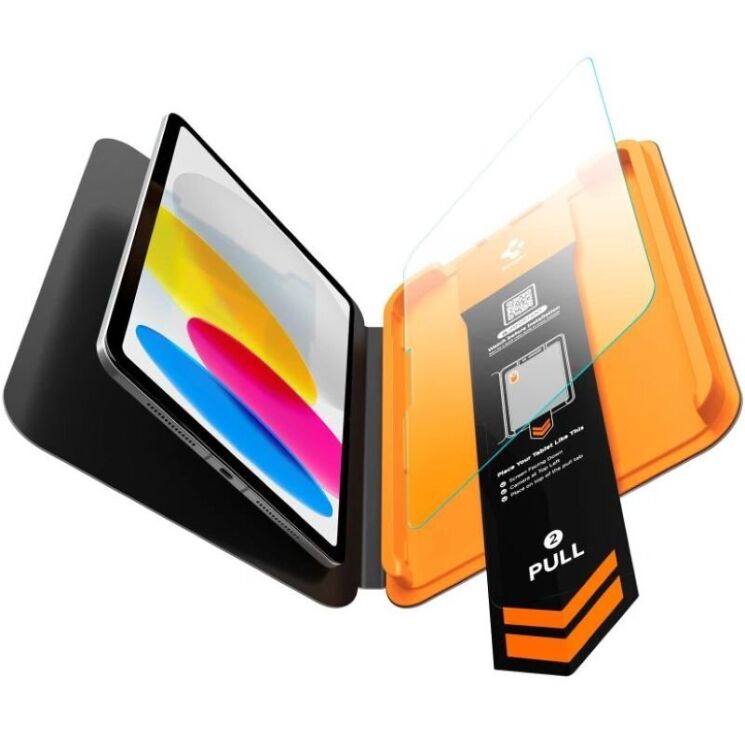 Защитное стекло Spigen GLAS.tR AlignMaster T для iPad 10.9 (2022) / iPad 11 (2025) AGL11698: фото 5 из 12
