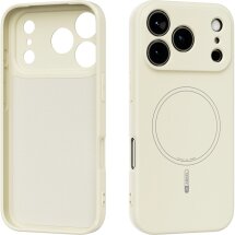 Захисний чохол ABEEL Lyra Skin with MagSafe для iPhone 18 Pro - Beige: фото 1 з 7