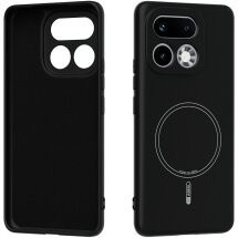 Захисний чохол ABEEL Lyra Skin with MagSafe для Realme 16 Pro Plus - Black: фото 1 з 7