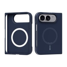 Захисний чохол ABEEL Lyra Skin with MagSafe (FF) для iPhone Duo - Dark Blue: фото 1 з 6