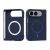 Захисний чохол ABEEL Lyra Skin with MagSafe (FF) для iPhone Duo - Dark Blue: фото 1 з 6