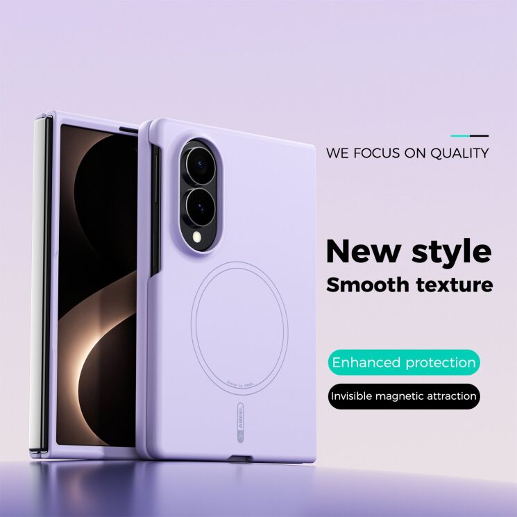 Защитный чехол ABEEL Lyra Skin with MagSafe (FF) для Samsung Galaxy Fold 8 - Pink (424509P) Защитный чехол ABEEL Lyra Skin with MagSafe (FF) для Samsung Galaxy Fold 8 - Pink: фото 2 из 6