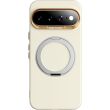 Защитный чехол ABEEL Silk Ring Magnetic для Google Pixel 11 Pro XL - Yellow (426018Y)