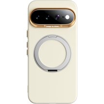 Защитный чехол ABEEL Silk Ring Magnetic для Google Pixel 11 Pro XL - Yellow: фото 1 из 7