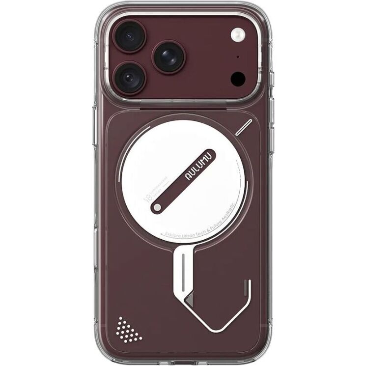 Захисний чохол AULUMU Ghost Lumen (with MagSafe) для iPhone 18 Pro Max / 17 Pro Max - Transparent: фото 4 з 13