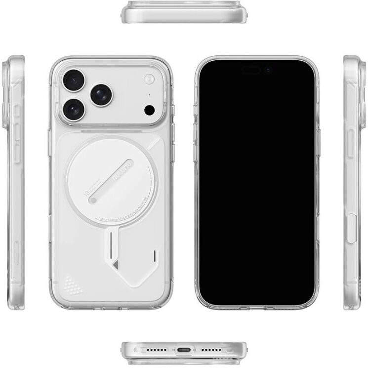 Захисний чохол AULUMU Ghost Lumen (with MagSafe) для iPhone 18 Pro Max / 17 Pro Max - Transparent: фото 6 з 13