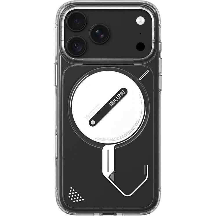 Захисний чохол AULUMU Ghost Lumen (with MagSafe) для iPhone 18 Pro Max / 17 Pro Max - Transparent: фото 5 з 13