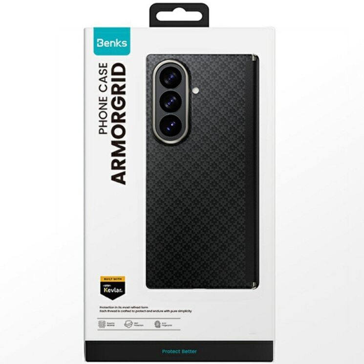 Защитный чехол BENKS ArmorGrid Air Magnetic для Samsung Galaxy Fold 8 - Dark Blue (424582DB) Защитный чехол BENKS ArmorGrid Air Magnetic для Samsung Galaxy Fold 8 - Dark Blue: фото 9 из 9