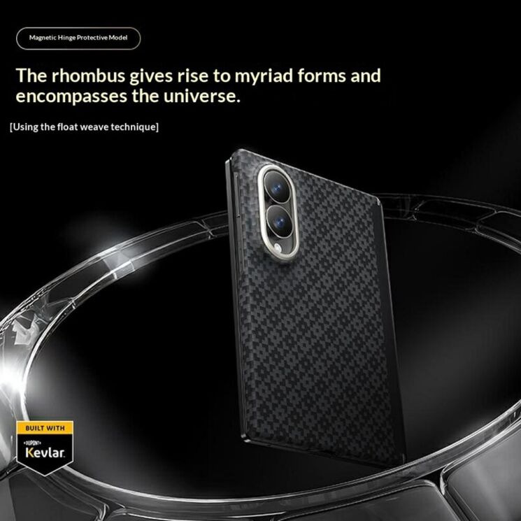 Защитный чехол BENKS ArmorGrid Air Magnetic для Samsung Galaxy Fold 8 - Black: фото 2 из 7