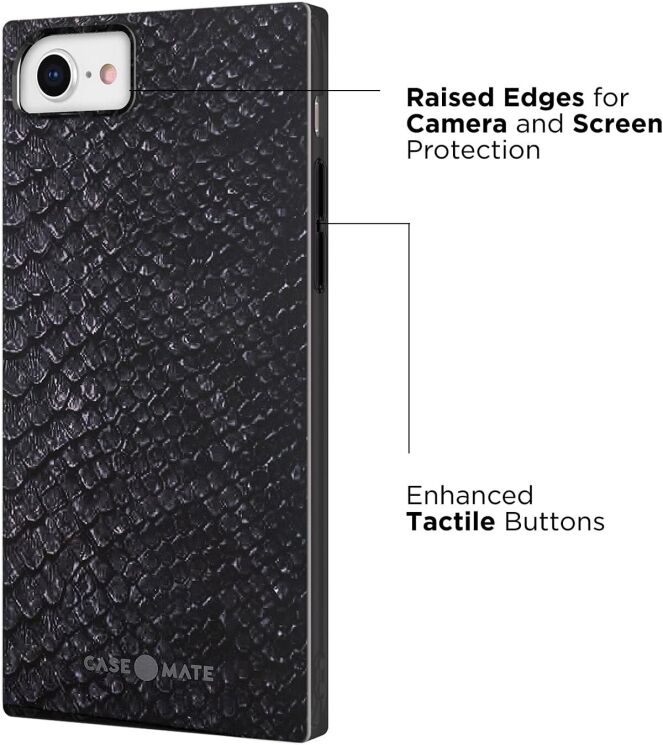 Защитный чехол Case-Mate Blox для Apple iPhone 7 / iPhone 8 / iPhone SE 2 / 3 (2020 / 2022) CM046530 - Black Snake: фото 5 из 7
