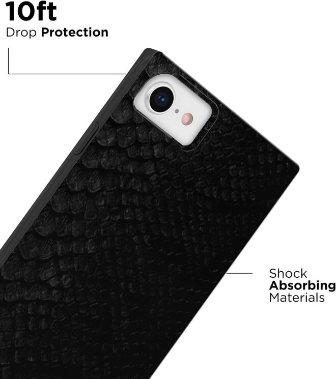 Защитный чехол Case-Mate Blox для Apple iPhone 7 / iPhone 8 / iPhone SE 2 / 3 (2020 / 2022) CM046530 - Black Snake: фото 6 из 7