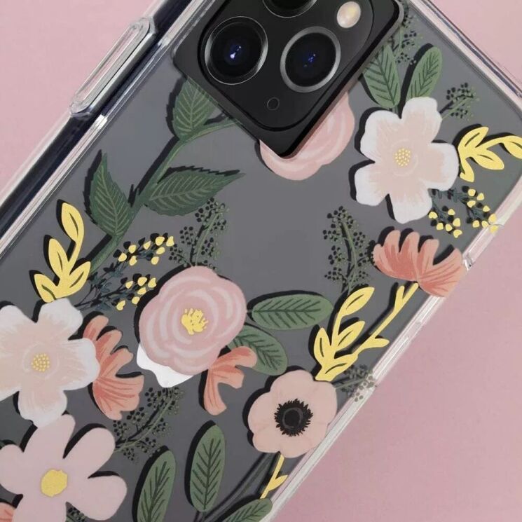 Защитный чехол Case-Mate Rifle Paper Co для Apple iPhone X / iPhone XS (CM042888-08) - Floral Clear: фото 6 из 6