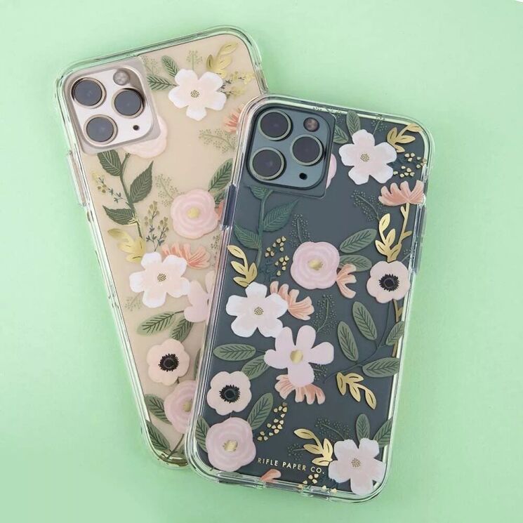 Защитный чехол Case-Mate Rifle Paper Co для Apple iPhone X / iPhone XS (CM042888-08) - Floral Clear: фото 3 из 6