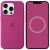 Защитный чехол Copiex Silicone Case with MagSafe для Apple iPhone 16 Pro - Fuchsia: фото 1 из 4