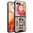 Защитный чехол Deexe Armor Case (FF) для Motorola Razr 50 Ultra - Gold (358801F)