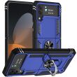 Защитный чехол Deexe Armor Case (FF) для Samsung Galaxy Flip 4 - Blue (302202L)