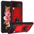 Защитный чехол Deexe Armor Case (FF) для Samsung Galaxy Flip 3 - Red (282329R)