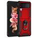 Защитный чехол Deexe Armor Case (FF) для Samsung Galaxy Flip 3 - Red (282329R). Фото 2 из 9