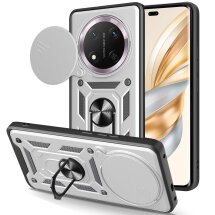 Защитный чехол Deexe Armor Shield для Honor Magic 7 Lite - Silver: фото 1 из 9