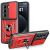 Защитный чехол Deexe Armor Shield для Infinix Hot 50 Pro - Red: фото 1 из 8