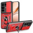 Захисний чохол Deexe Armor Shield для Infinix Note 50 Pro - Red (383600R)