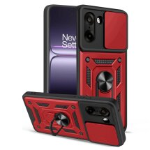 Захисний чохол Deexe Armor Shield для OnePlus Nord CE 5 / Ace 5 Racing - Red: фото 1 з 9