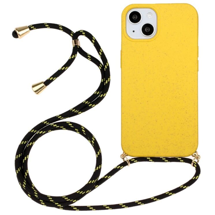 Захисний чохол Deexe Astra Case для Apple iPhone 14 - Yellow: фото 1 з 4