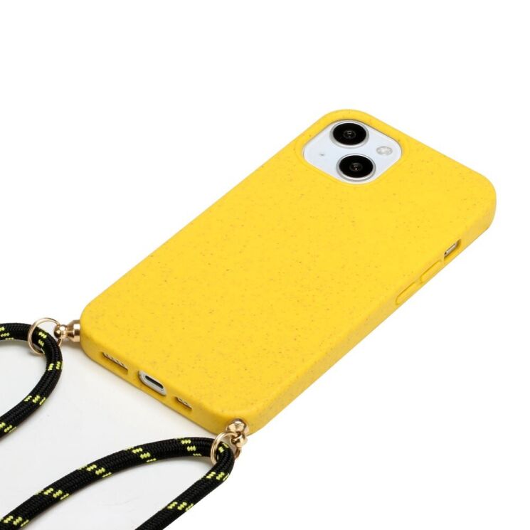 Захисний чохол Deexe Astra Case для Apple iPhone 14 - Yellow: фото 2 з 4