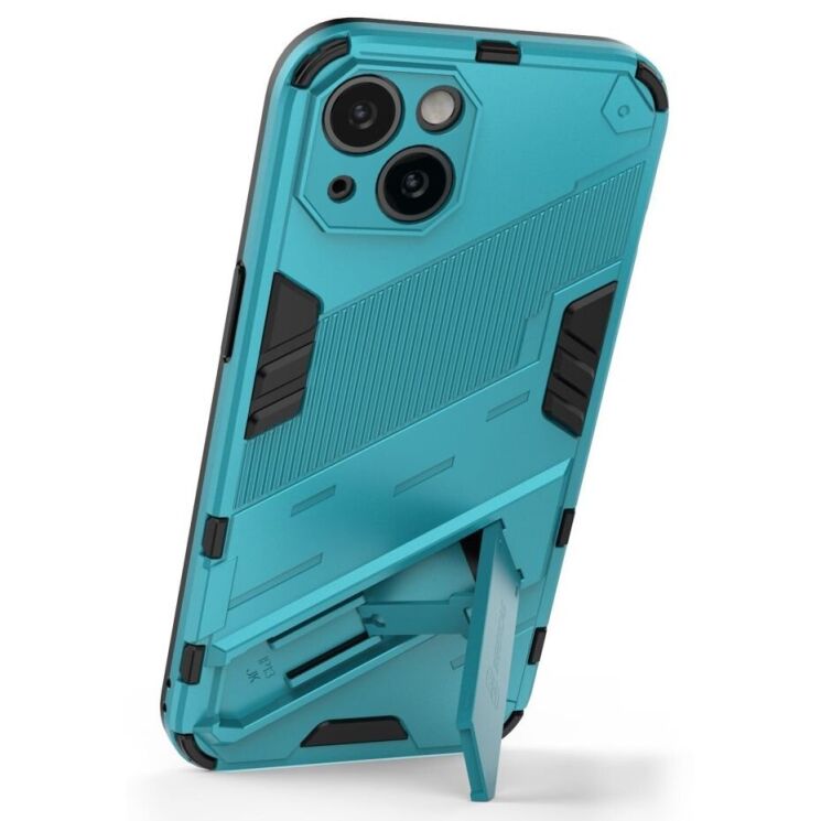 Защитный чехол Deexe Bibercas для Apple iPhone 13 - Baby Blue: фото 3 из 10