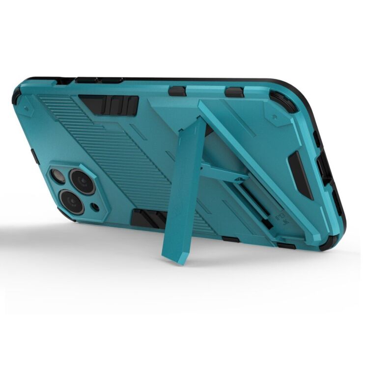 Защитный чехол Deexe Bibercas для Apple iPhone 13 - Baby Blue: фото 4 из 10
