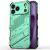 Захисний чохол Deexe Bibercas для Apple iPhone 17 Pro - Green: фото 1 з 6