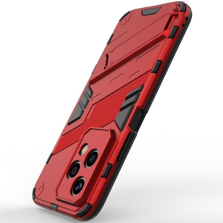 Защитный чехол Deexe Bibercas для Honor 200 Lite - Red: фото 4 из 8