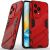 Захисний чохол Deexe Bibercas для Honor 200 Lite - Red: фото 1 з 8