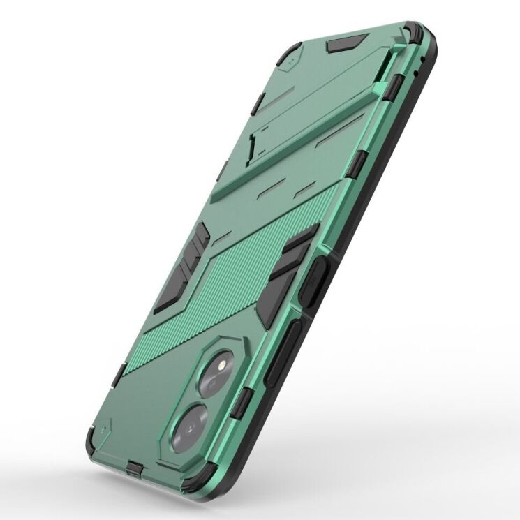 Защитный чехол Deexe Bibercas для OPPO A38 / A18 - Green: фото 3 из 7