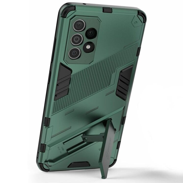 Защитный чехол Deexe Bibercas для Samsung Galaxy A52 (A525) / A52s (A528) - Green: фото 3 из 10
