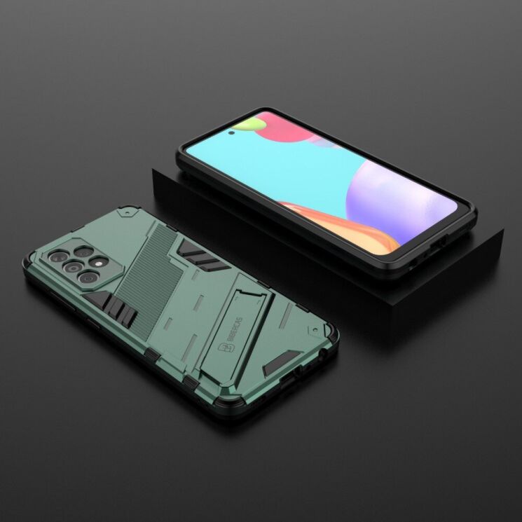 Защитный чехол Deexe Bibercas для Samsung Galaxy A52 (A525) / A52s (A528) - Green: фото 5 из 10
