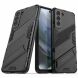 Захисний чохол Deexe Bibercas для Samsung Galaxy S21 FE (G990) - Black (240227B). Фото 2 з 10