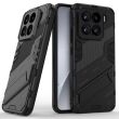 Захисний чохол Deexe Bibercas для Xiaomi 15 - Black (371219B)
