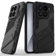 Защитный чехол Deexe Bibercas для Xiaomi 15 - Black: фото 1 из 7