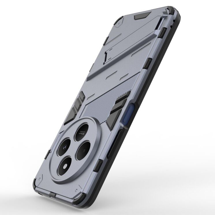 Защитный чехол Deexe Bibercas для Xiaomi Redmi 14C / Redmi A4 5G / Poco C75 - Dark Blue: фото 3 из 8