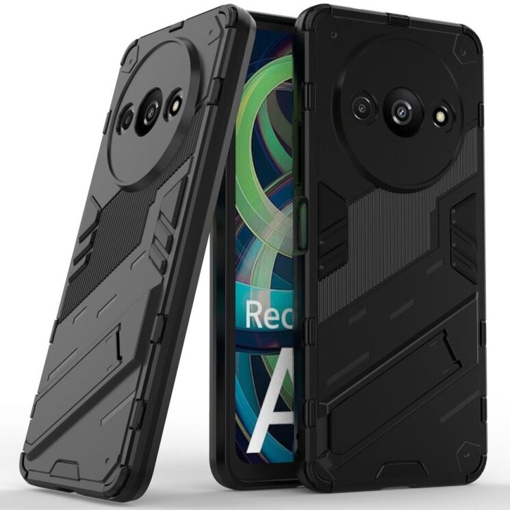 Защитный чехол Deexe Bibercas для Xiaomi Redmi A3 - Black: фото 1 из 6