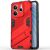 Захисний чохол Deexe Bibercas для Xiaomi Redmi Note 14 5G - Red: фото 1 з 5