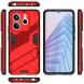 Защитный чехол Deexe Bibercas для Xiaomi Redmi Note 14 5G - Red (373320R). Фото 4 из 5