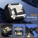 Захисний чохол Deexe Camouflage Case для Samsung Galaxy Buds 3 / Buds 3 Pro - Black (360908B). Фото 8 з 11