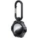 Захисний чохол Deexe Carbon Clip для Apple AirTags - Black (274016B). Фото 1 з 5
