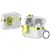 Захисний чохол Deexe Clear Luxe для Apple AirPods Pro 2 - Green: фото 1 з 8